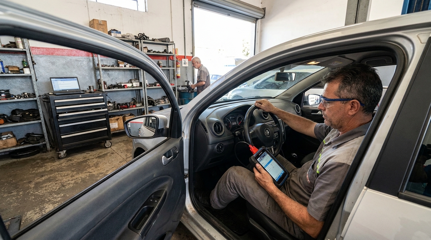 Reset de Airbag profissional em Porto Velho‑RO